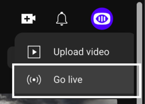 Open YouTube Live Studio