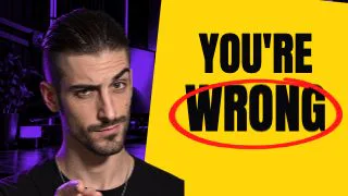 Contrarian YouTube thumbnail template