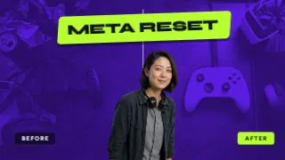 Meta Reset YouTube thumbnail template