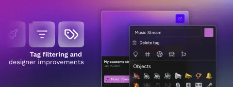 New Tag Filtering & Enhanced Design Controls