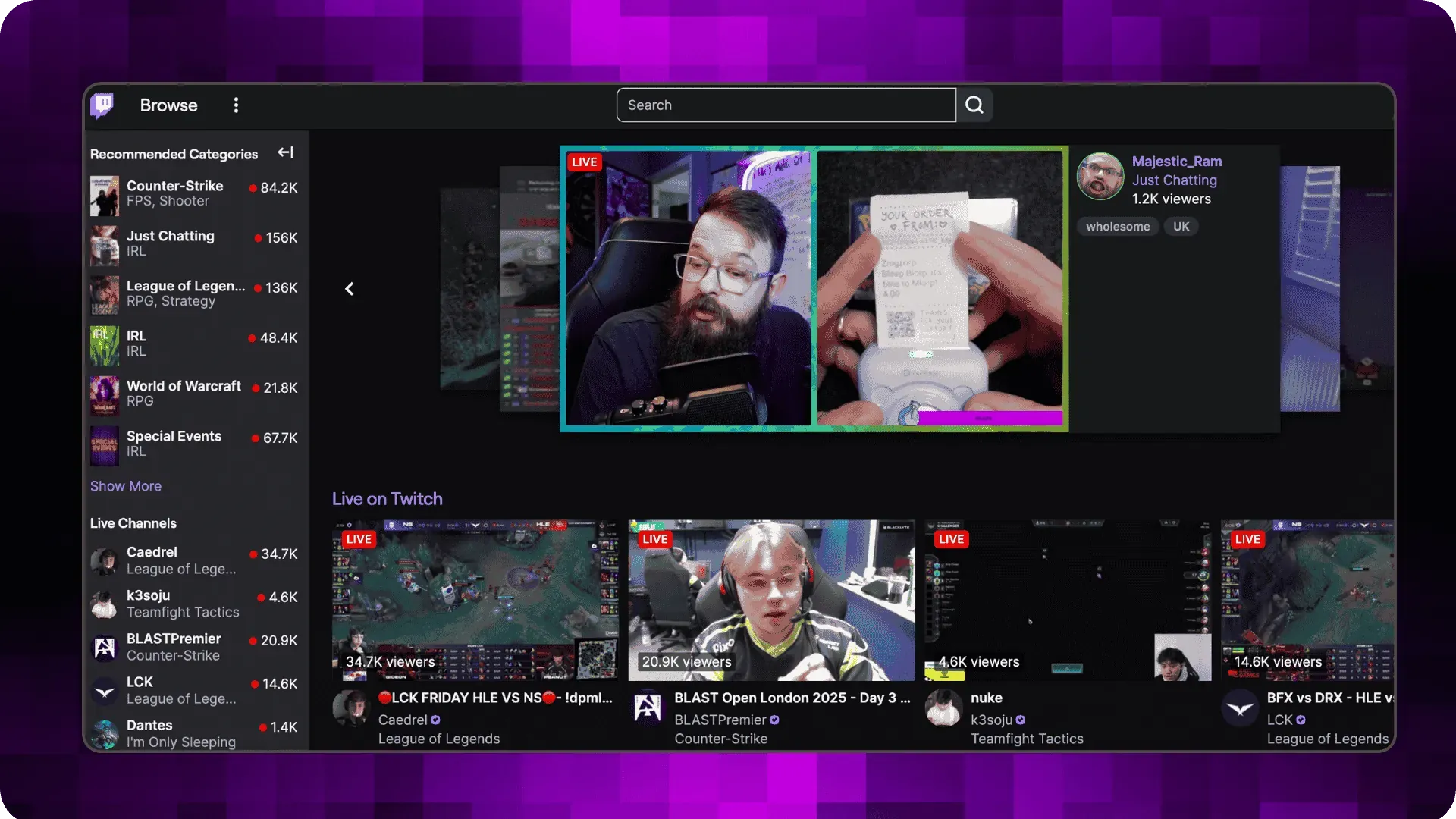 Screenshot from Why 24/7 Streams Get More Reach: The Algorithm Behind Livestream Priority