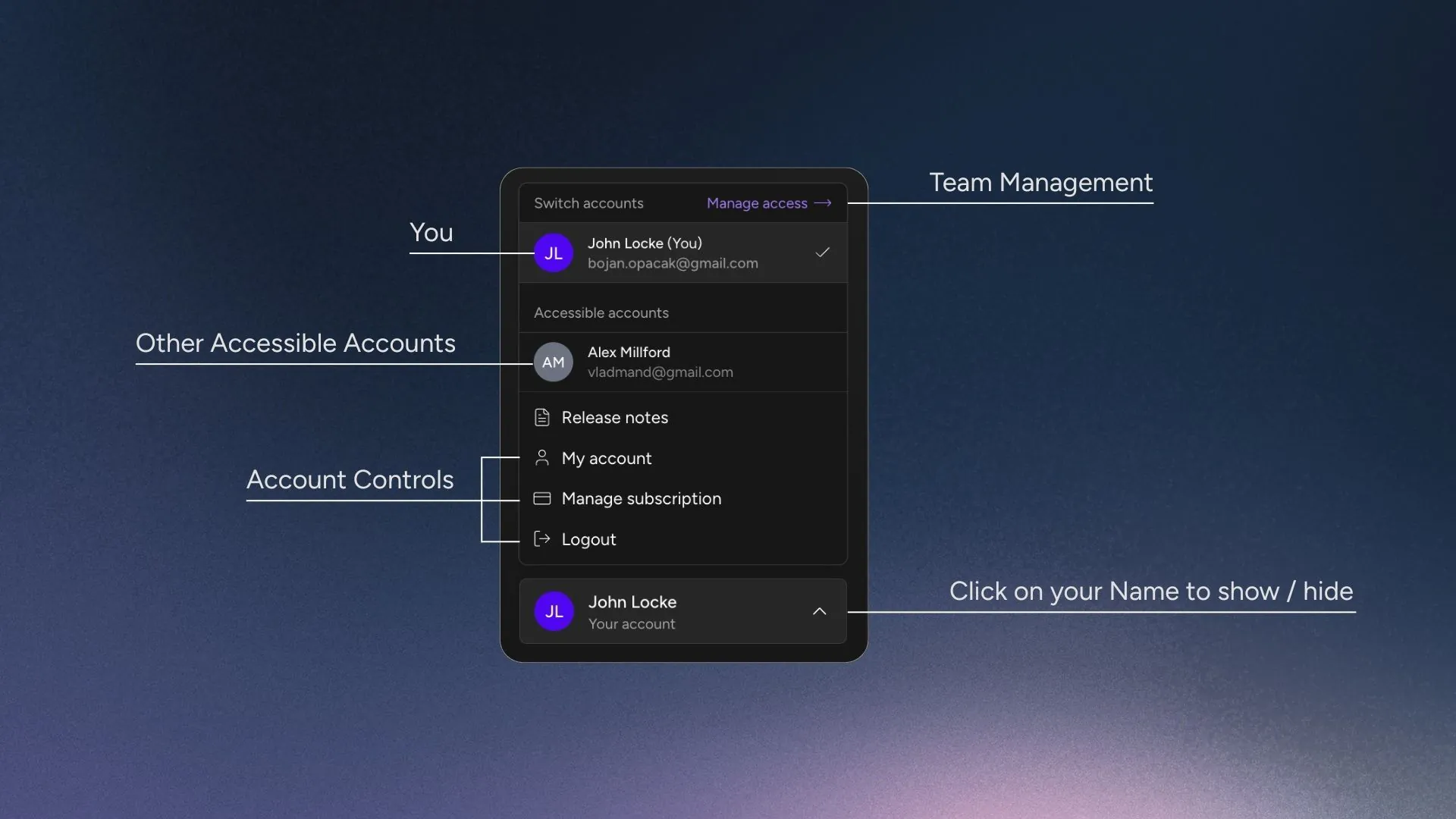 New Account Controls on Upstream