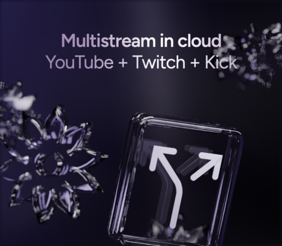 Multistream to YouTube, Twitch & Kick: The Cloud Solution