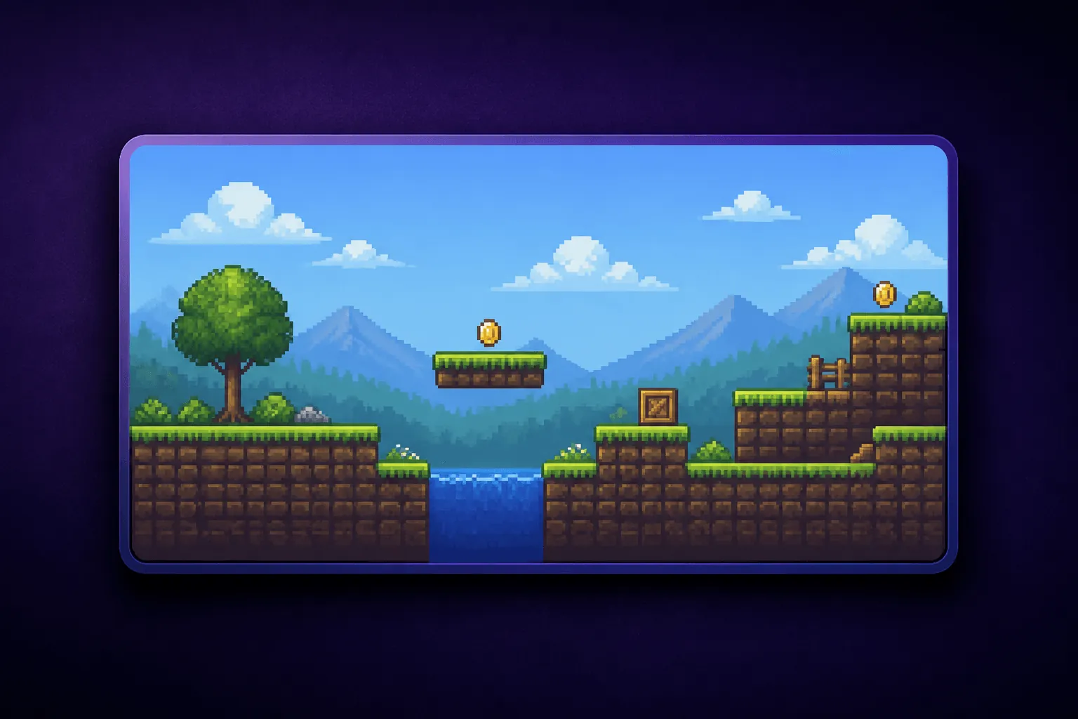 Retro gaming 24/7 stream example