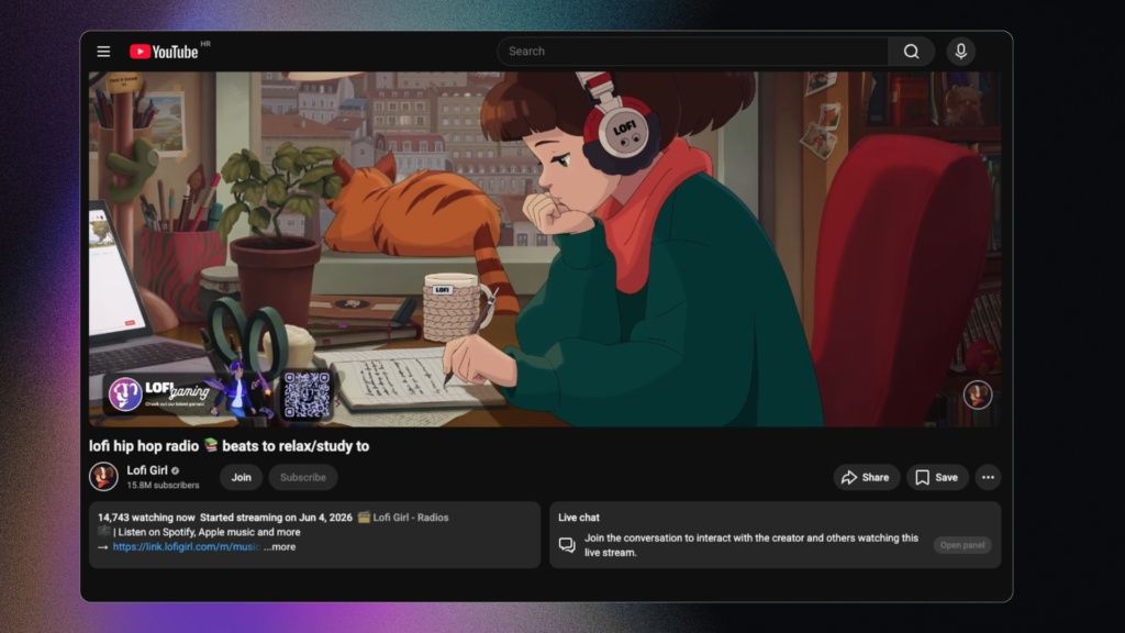 24:7 LoFi Radio on YouTube