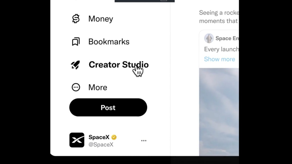 X creator studio - live streaming to x