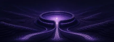 Pixel-art visualization of streaming bandwidth capacity and multiple output paths
