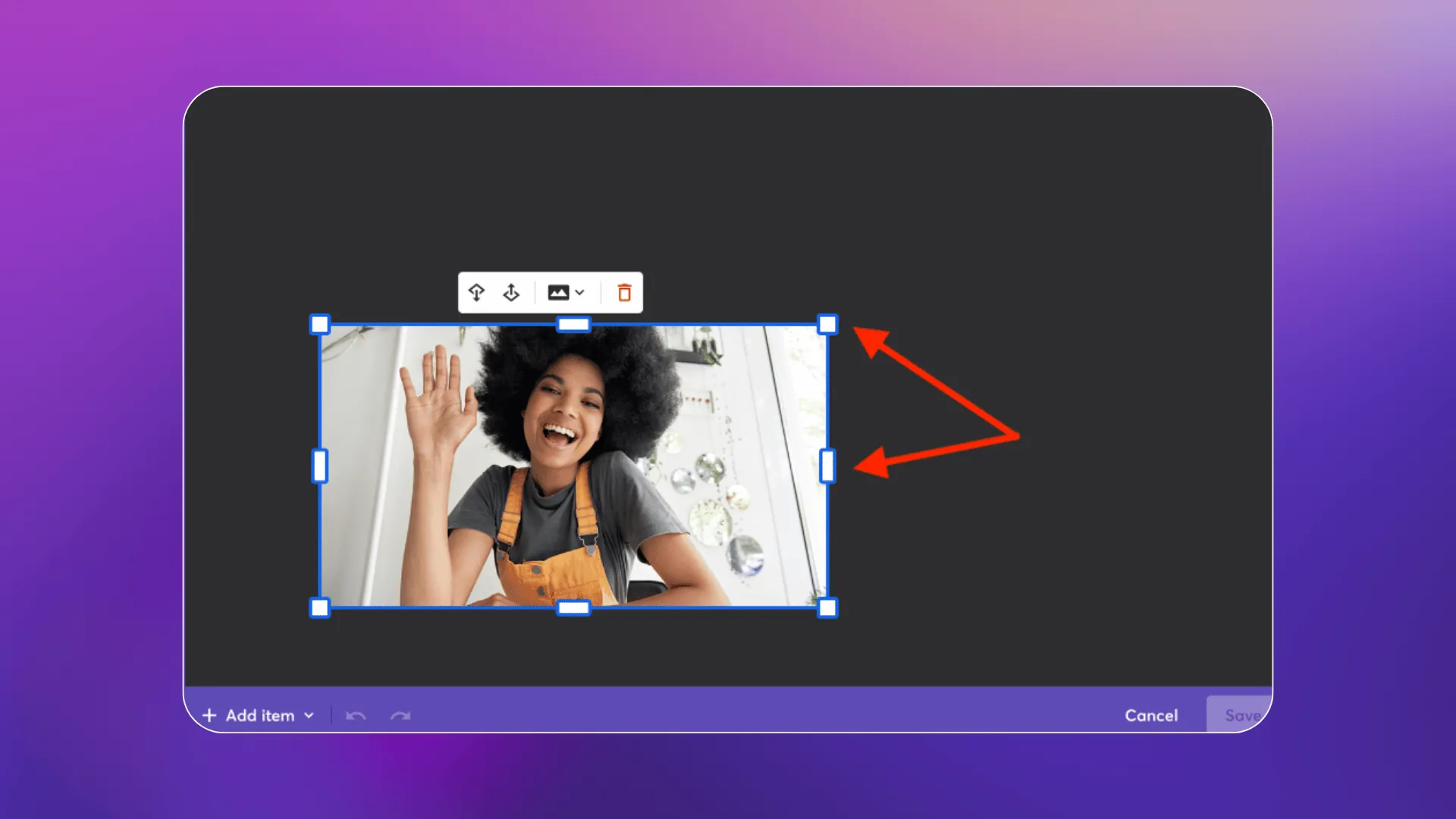 StreamYard custom layout editor